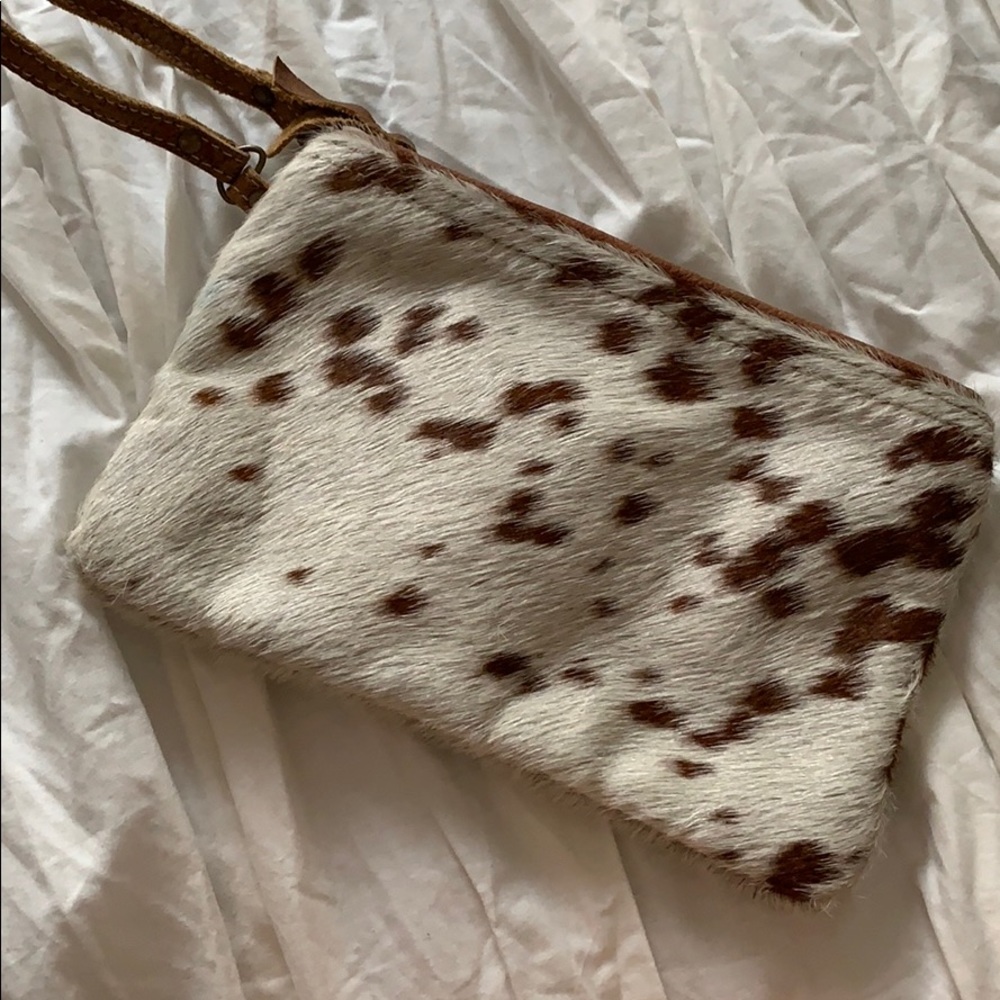 Mohair clutch